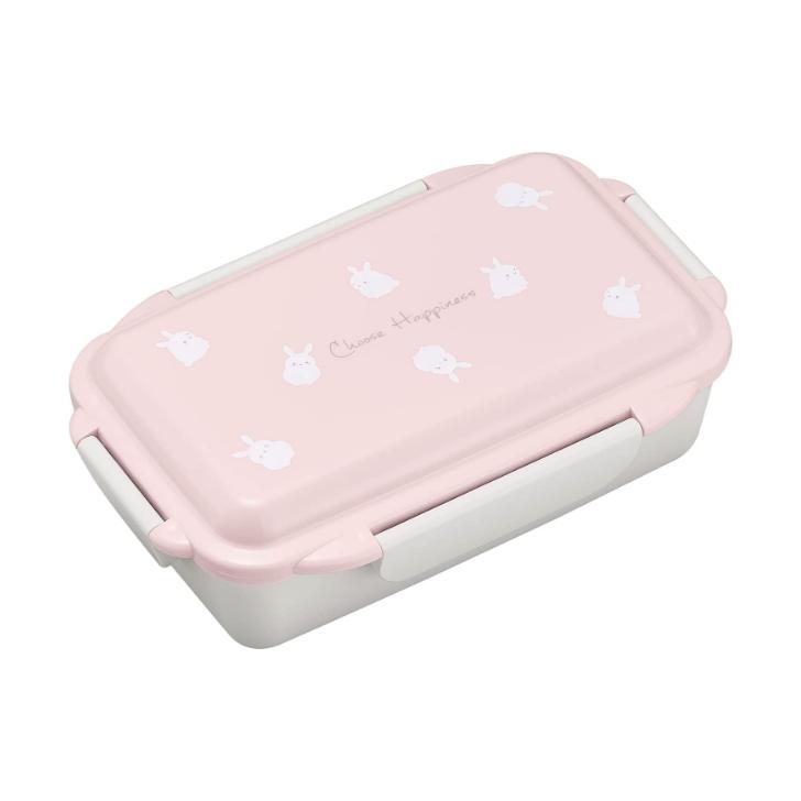 OSK ランチボックス お弁当箱 仕切付 1段 500ml ピンク レンジ