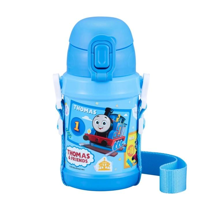 OSK（オーエスケー） きかんしゃトーマス 水筒 450ml ストロー付