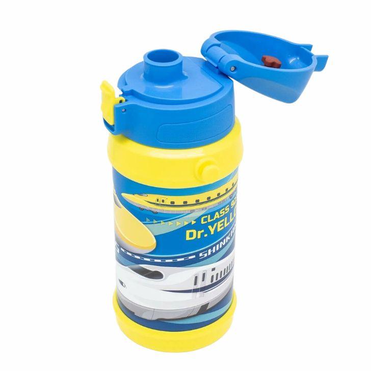 OSK（オーエスケー） 新幹線 水筒 600ml 保冷専用 ブルー 直飲み