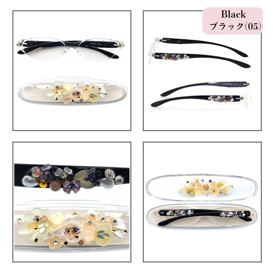 老眼鏡 デコレーション おしゃれ シニアグラス リーディング