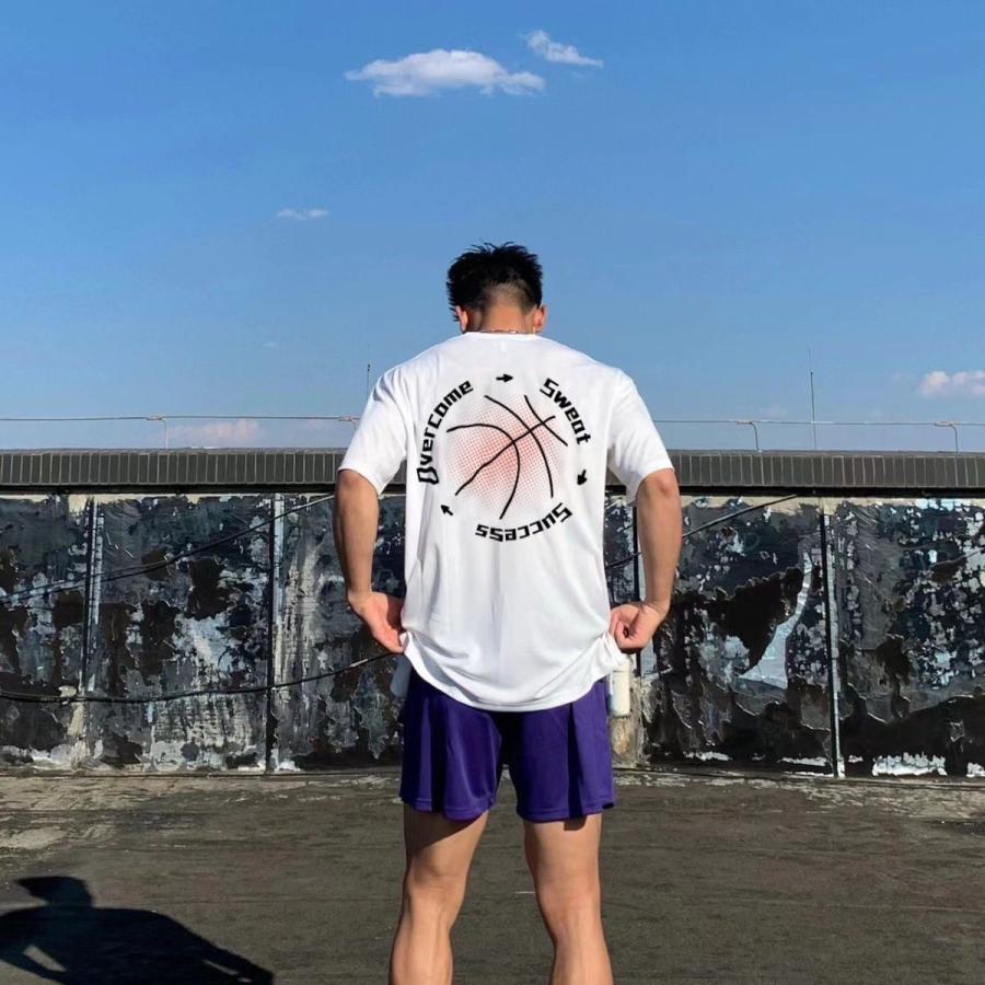 バスケットボール 練習着 ドライ バスケ ロンT 半袖Tシャツ ウェア