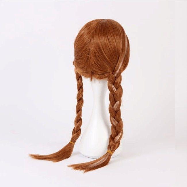 子供用 アナ ウィッグ プリンセスウィッグ かつら 雪の女王風 子供用 アナ ウィッグ プリンセスウィッグ かつら 雪の女王風