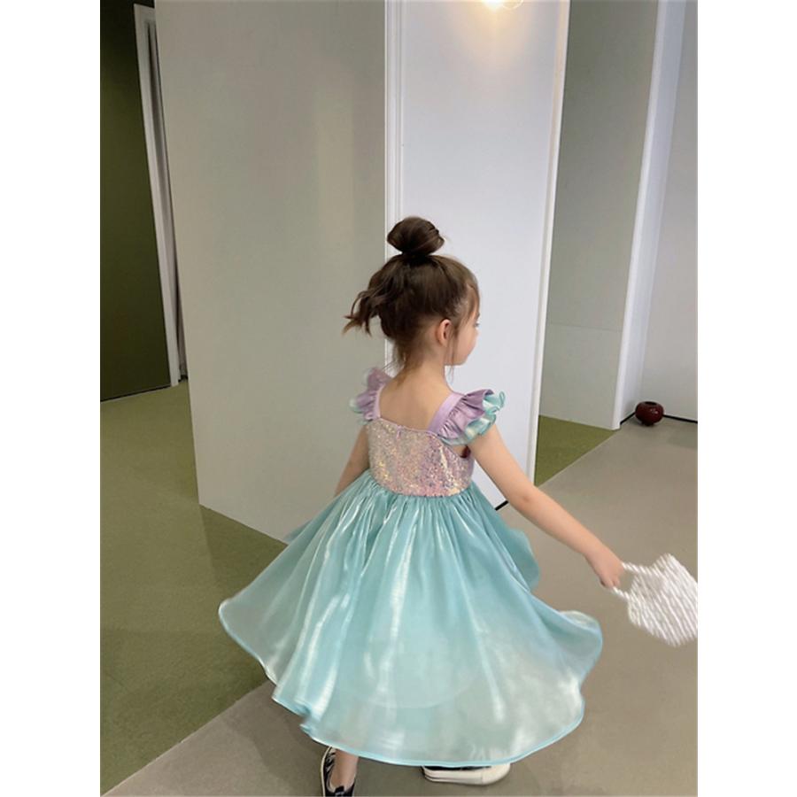 kids vintage リトルマーメイド　ワンピース kids vintage リトルマーメイド ワンピース kids vintage リトル