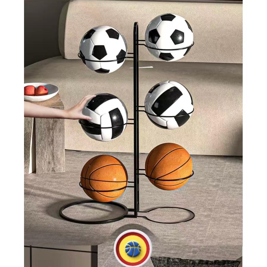 ボールスタンド バスケ 6段 バスケットボールラック ボールラック