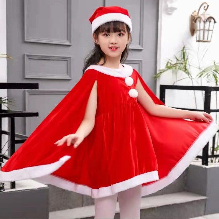 サンタ コスプレ衣装 女の子 サンタ服 キッズ クリスマス コスチューム