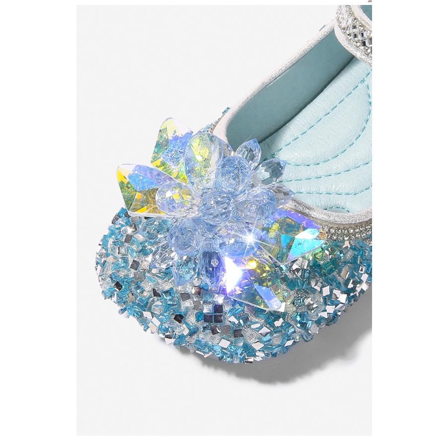 子供 フォーマル ガールズシューズ 子供靴  七五三・発表会・結婚式 演奏会   お姫様 　キラキラ飾り　ブルー　ピンク　2色 |  | 04