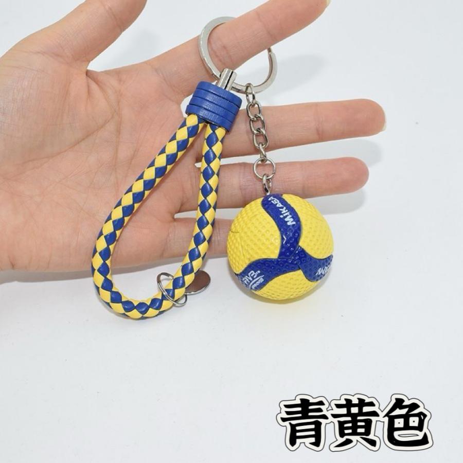 卒団記念品　バレーボールキーホルダー　5色　ストラップ　記念品　部活　引退　卒業　卒団　卒部　ギフト　プレゼント　オリジナル |  | 01