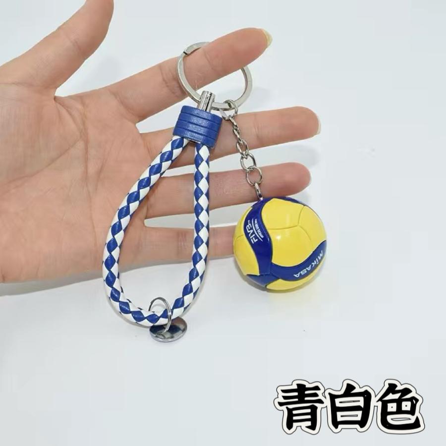 卒団記念品　バレーボールキーホルダー　5色　ストラップ　記念品　部活　引退　卒業　卒団　卒部　ギフト　プレゼント　オリジナル |  | 02