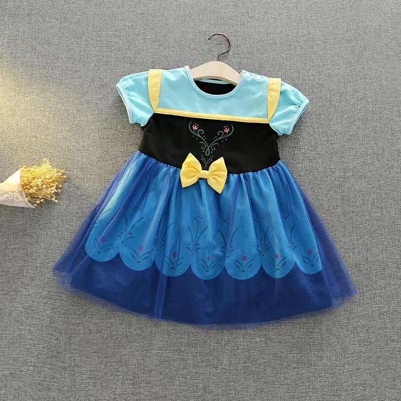 アナドレス　ハロウィン仮装 普段着 ワンピース ドレス アナドレス プリンセス お姫様 子供服