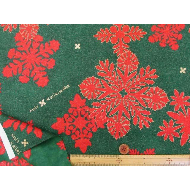 キャシー中島 エレカリキマカ2 大柄 クリスマス柄 シーチング生地 ゴールドラメ入り 120033 Gr ともや手芸店 通販 Yahoo ショッピング