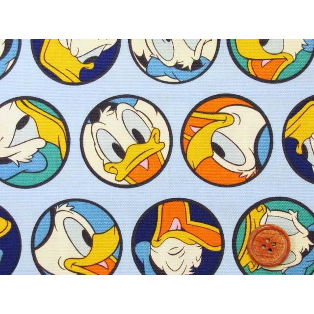 年 ディズニー ドナルドダック柄 ライトブルー オックス生地 G7397 1b ともや手芸店 通販 Yahoo ショッピング