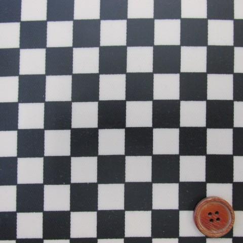 チェッカーフラッグ 市松 柄 ツイル生地 極小 黒 生成 1 5cm角 ラミネート Lh7070 1a ともや手芸店 通販 Yahoo ショッピング
