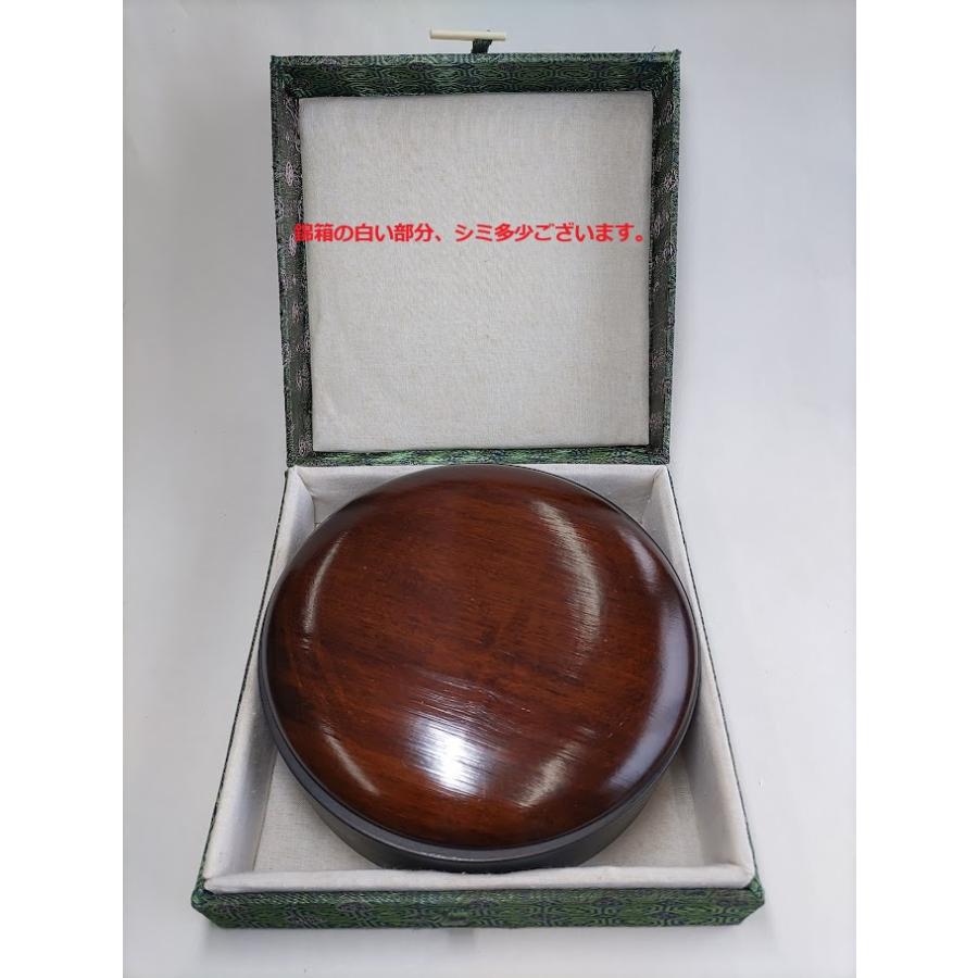 【澄泥硯丸型】6吋 澄泥硯 木蓋付 錦箱付 丸型硯 墨池 : 友良堂 - 通販 - Yahoo!ショッピング