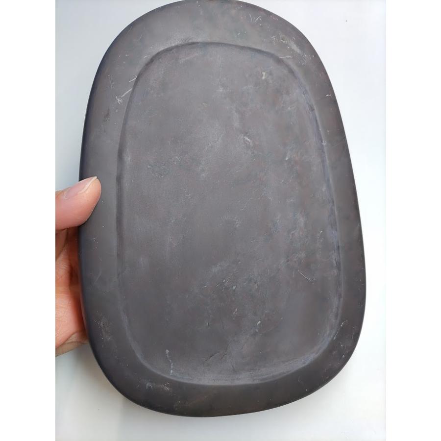 硯　老坑 清代珍品 端渓硯 老坑 龍紋 端硯 花梨天地蓋 蓋に翡翠