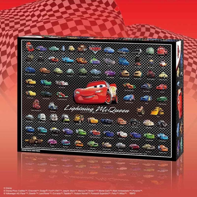 ジグソーパズル 1000ピース ディズニー カーズ キャラクター大集合
