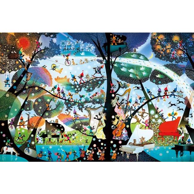 ジグソーパズル 1000ピース ジグソーパズル 藤城清治 こびとの楽園 50x75cm 1000 848 アップルワン 梱80cm ジグソーパズル友蔵 通販 Yahoo ショッピング