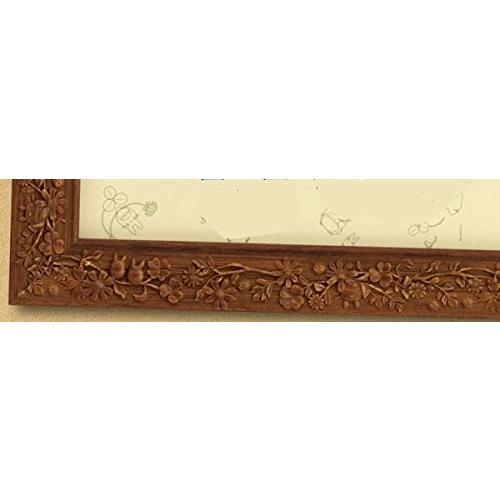 ジブリ作品専用パズルフレーム 352ピース用 どんぐり(茶)(18.2x51.5cm