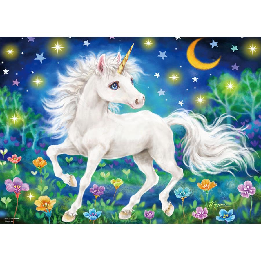 ジグソーパズル ビバリー 600ピース ジグソーパズル 月夜に遊ぶユニコーン 38 53cm 66 176 66 176 ビバリー 梱60cm ジグソーパズル友蔵 通販 Yahoo ショッピング