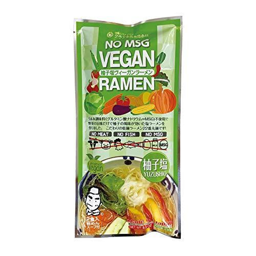 驚きの値段 ケース販売 クラタ食品 ヴィーガン食 ヴィーガン ラーメン 柚子塩 2食入 X 袋 セット 乾麺 スープ セット 内祝い Nicmosul Org