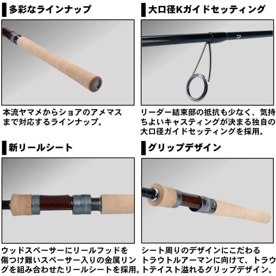 ダイワ Daiwa ネイティブトラウトロッド 釣り シルバークリーク mh 5 ネイティブスティンガー mh 5 釣り竿 Tomozoo