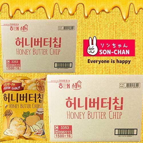 価格タイプ ハニーバターチップ新ヘテ韓国ポテトスナックチップスクラッカー 60グラム 16個 ｘ2箱 Honey Butter Chip インターネットサイト Www Superavila Com