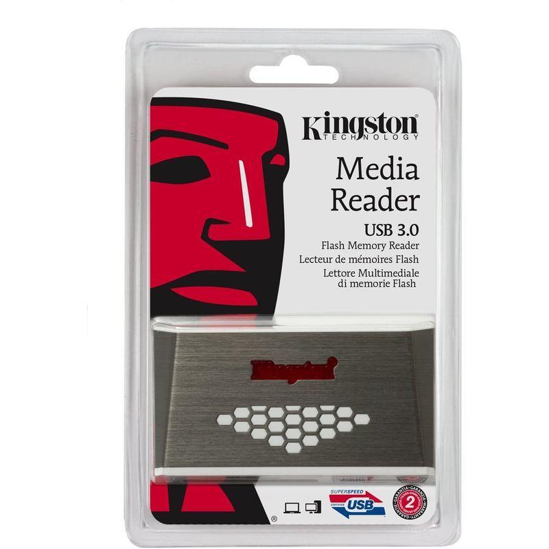 キングストン Kingston マルチ カードリーダー USB 3.0 高速転送 （SD 