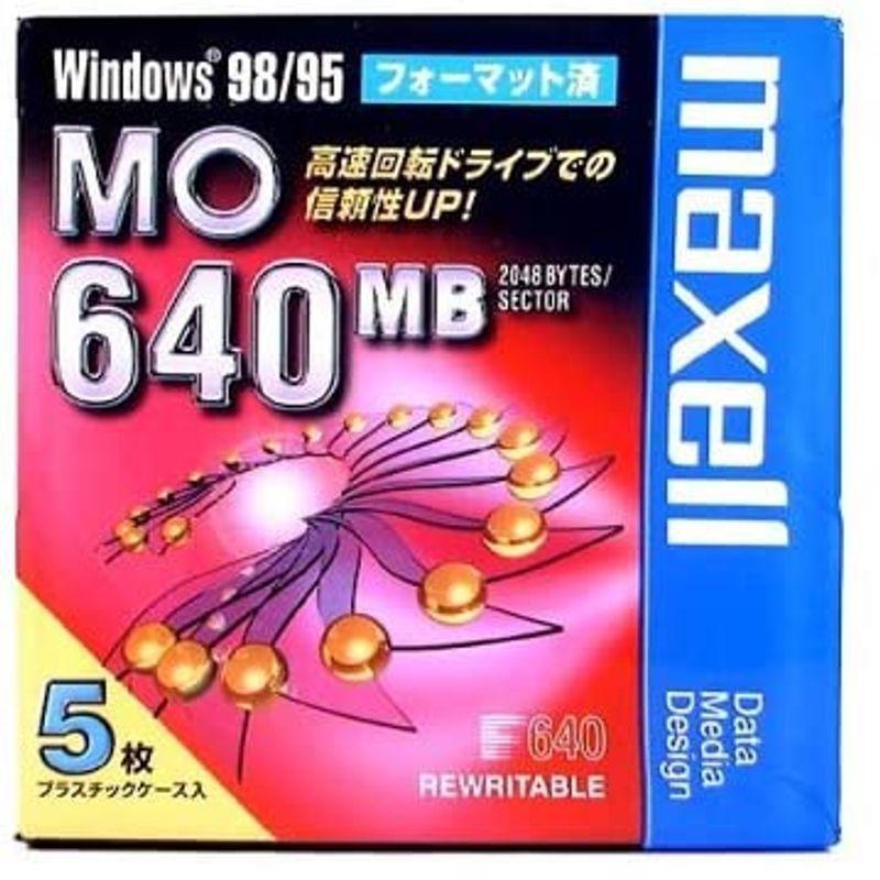 maxell データ用 3.5型MO 640MB Windowsフォーマット 5枚パック MA-M640.WIN.B5P｜tomozoo｜02