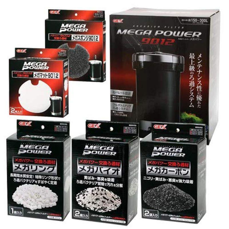 水槽用外部フィルター ろ材5種 9012 メガパワー セット Fimolux Com