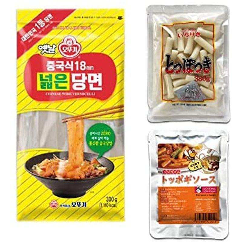 新製品情報も満載 オットギ 太い 平麺 春雨 +トッポキ380g+ソンちゃんトッポギソース150g 300g 新製品情報も満載 オットギ 太い 平麺 春雨 +トッポキ380g+ソンちゃんトッポギソース150g 300g