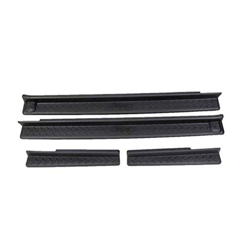 Psler 車用 スカッフプレート ドアサイドステップ カバーガード シート ドア キズ 防止 保護 対応車種 ジープラングラー Jeep サイド ステップ Www Bollywoodpapa Com