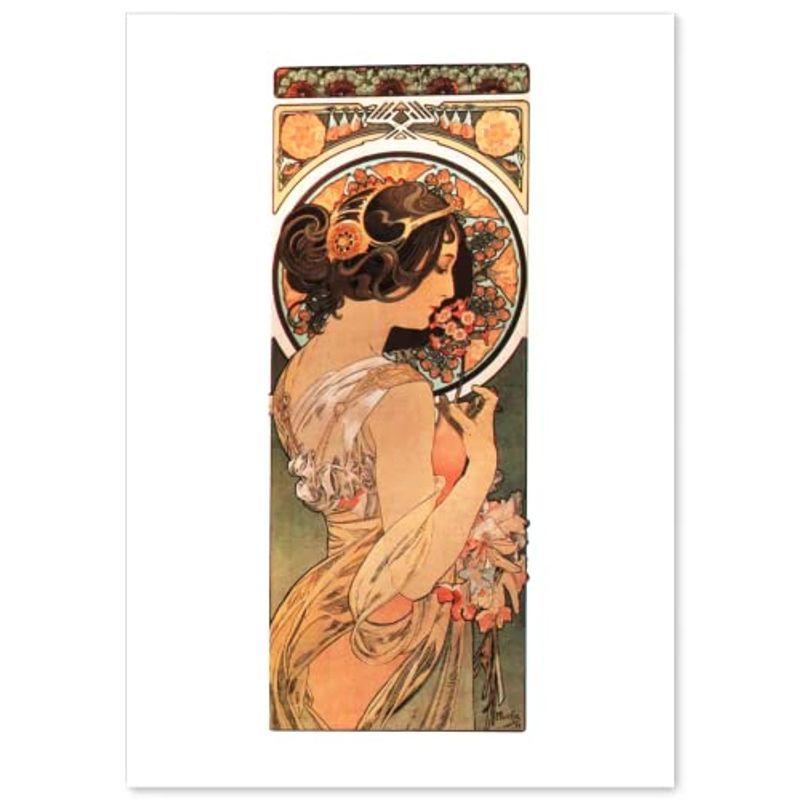 偉大な ポスター アルフォンス 壁紙ポスター アート 絵画 壁紙用 インテリア 日本製 サイズ 桜草 ミュシャ 壁紙 Www Littleangelaroundtheworld Com