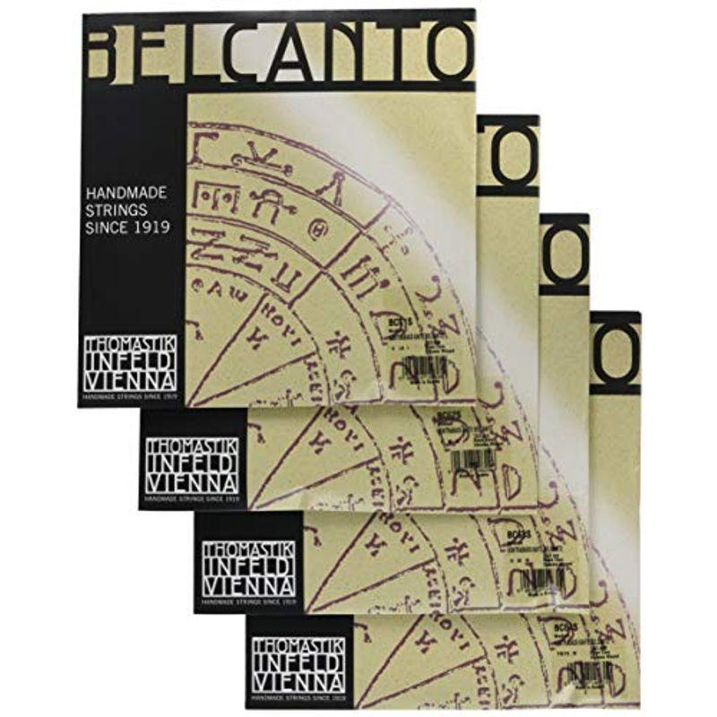 大切な ベルカント BELCANTO SOLO 3/4 コントラバス弦セット チューニング その他弦楽器用品