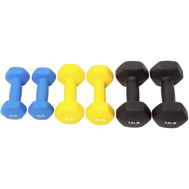 日本正規輸入品バランスフロム(BalanceFrom) ダンベルセット カラーネオプレンコーティング マルチカラー スタンド付 D5812 日本正規輸入品バランスフロム BalanceFrom ダンベルセット カラーネオプレンコーティング マルチカラー スタンド付 D5812