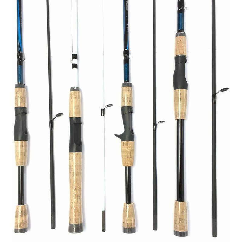 とっておきし福袋 まとめ売り スピニングロッド ベイトロッド 2ピース 8本セット 7ft 6ft ルアーロッド バスロッド ベイト シーバス ベイトロッド バスロッド Panero Shop