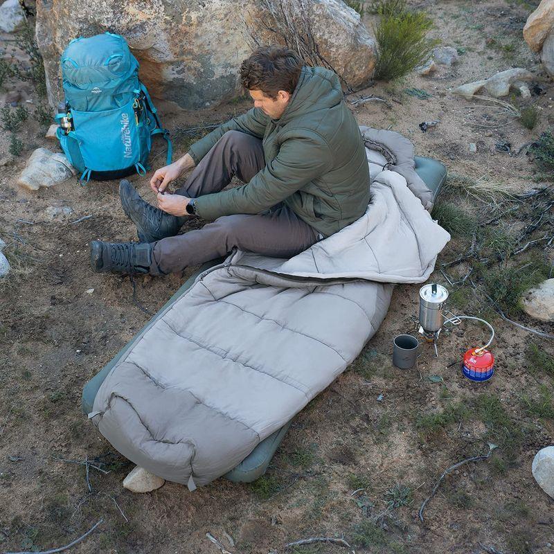 Naturehike寝袋 シュラフ マミー型 撥水加工 軽量 約1.5KG/1.85KG