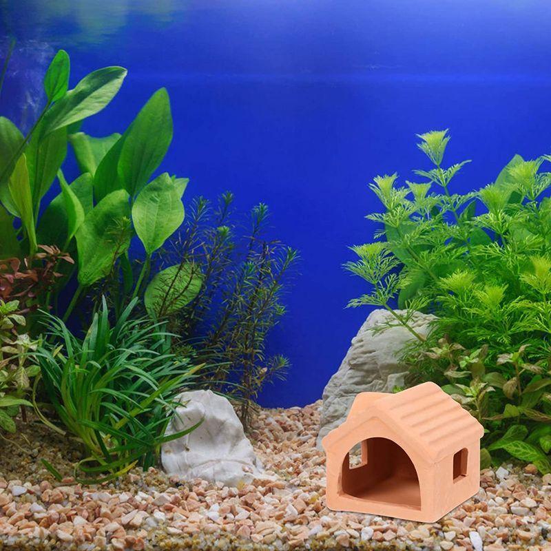 Vorcool 水槽オブジェ 隠れ家 産卵 繁殖 めだか 金魚 エビ 爬虫類 オーナメント 置き物 オカリナshop 通販 Yahoo ショッピング