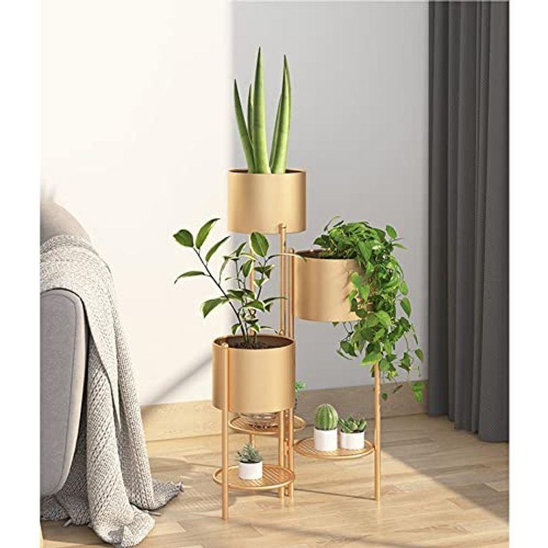 日本買付 フラワースタンド 園芸ラック 金属製 ガーデンラック 植物鉢スタンド 軽量 木製 花台 フラワーラック 多肉植物 観葉植物 盆栽棚 収納 花 大阪オンライン Ssl Daikyogo Or Jp