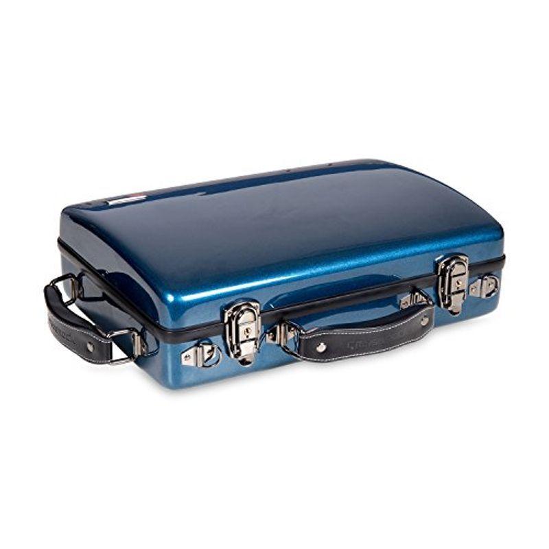 CROSSROCK CRF1000DCLBL Fiberglass double clarinet case BLUE クラリネット用ダブル