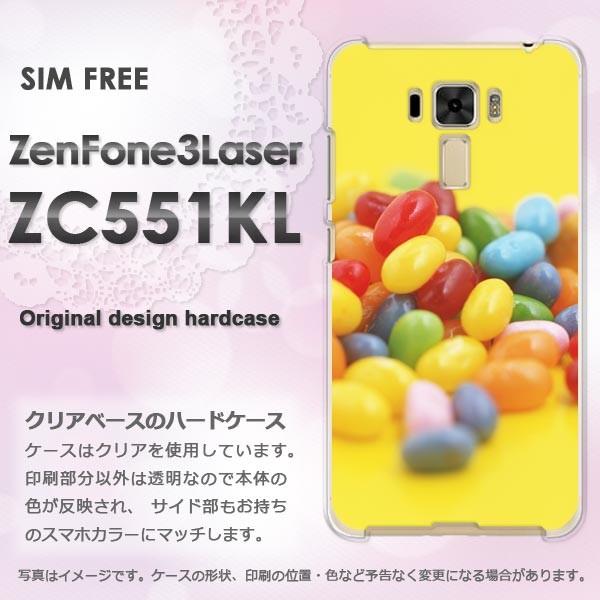 ハードケース 印刷 Zen Fone3 Laser ZC551KL デザイン ゆうパケ送料無料スイーツ・ゼリー(黄・赤)/zc551kl-pc-new0399｜tomsawyer-2