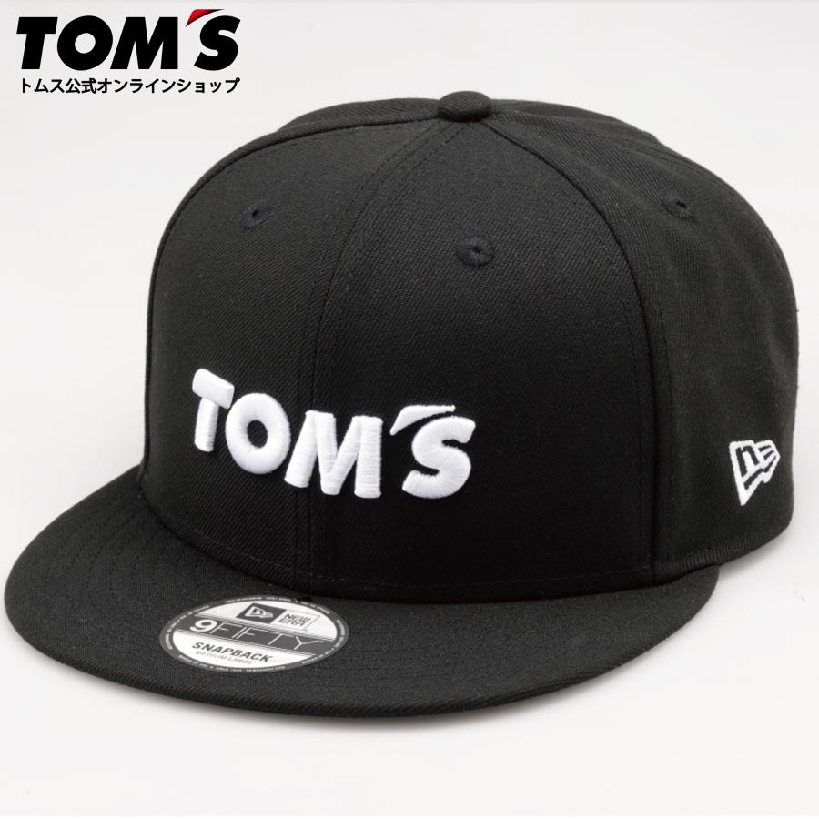 大人気完売品　早い者勝ち❣️　ロゴ　キャップ　黒 TOM'S（トムス） TOM'S×NEW ERA 950ロゴキャップ 公式 : トムス公式