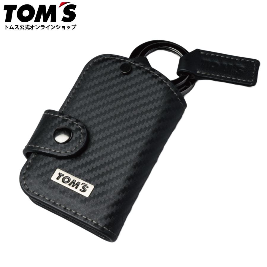 TOM'S（トムス） カーボン調レザー スマートキーケース 公式 : トムス