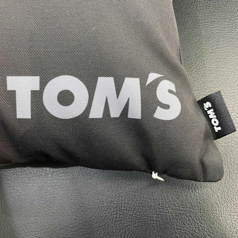 TOM'S 50th Anniversary クッション グレー 黒