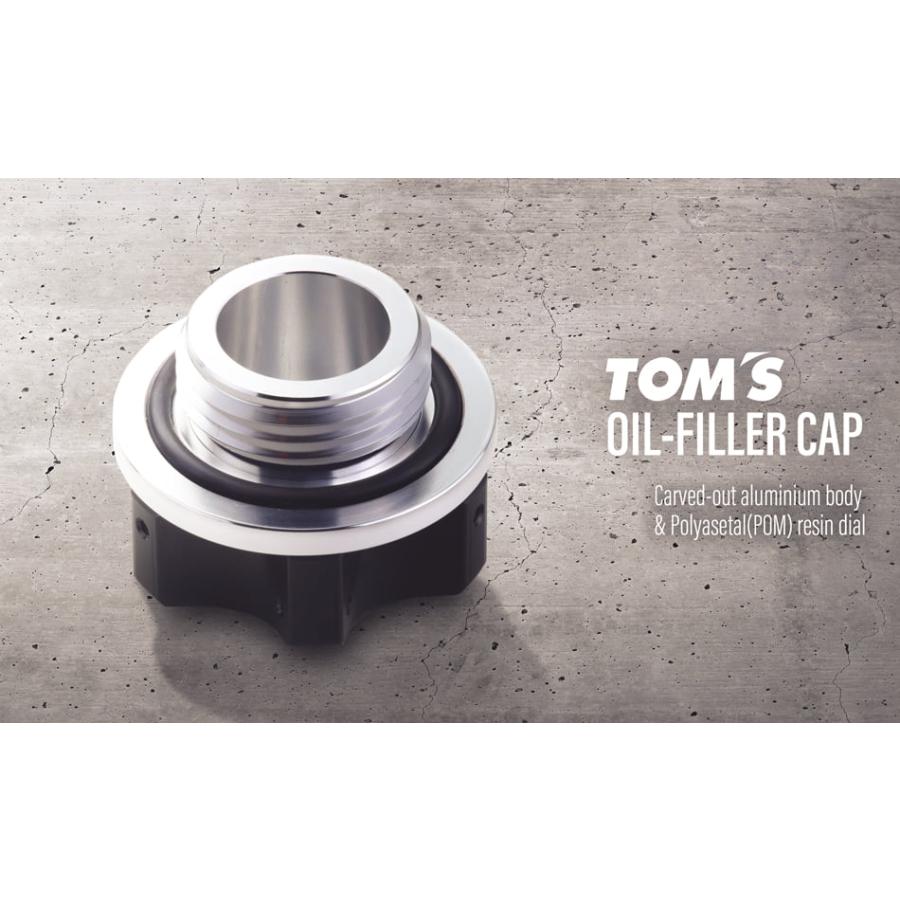 TOM'S（トムス） オイルフィラーキャップ ドレスアップアイテム 緩み