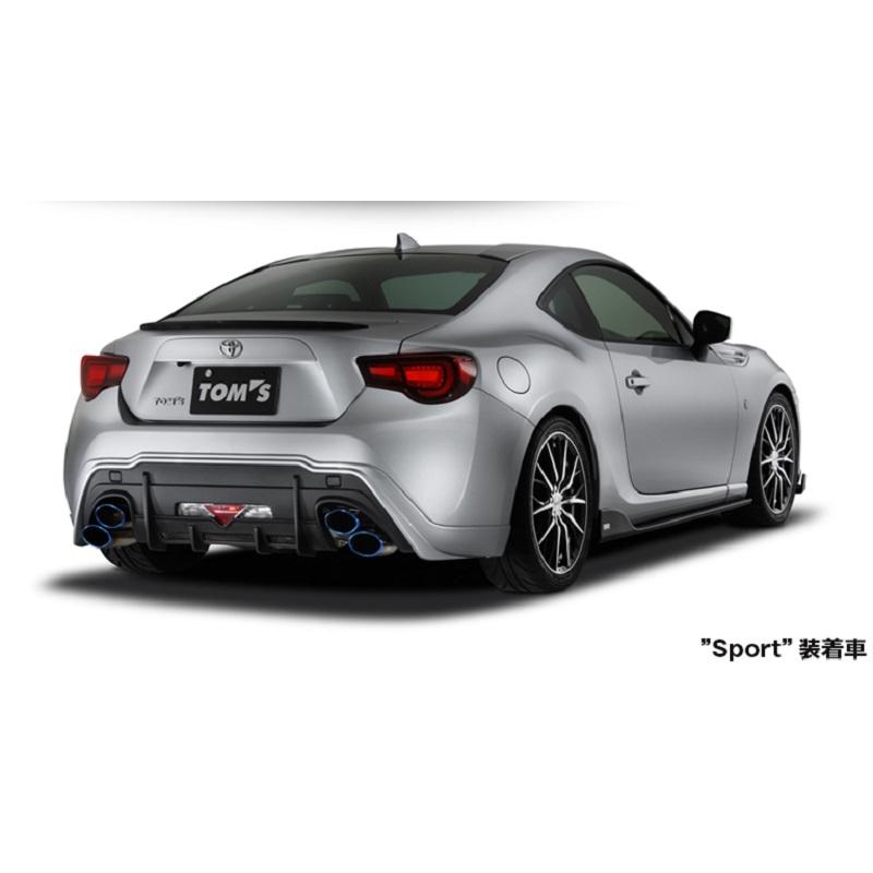 【黒】ハチロク 86 TOM’S トムス Drアンダースポイラー 発送不可※富山 TOM'S（トムス） 86koukiリヤアンダースポイラー