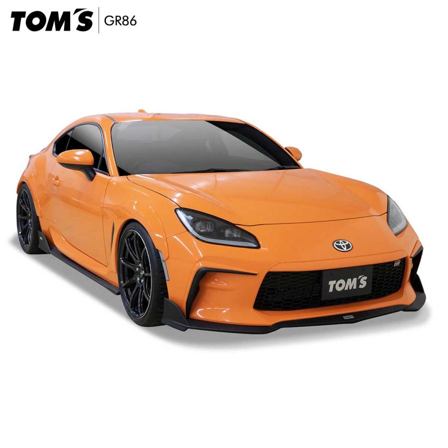 TOM'S（トムス） オーバー フェンダー GR86 専用 RZ SZ RC MT AT 対応