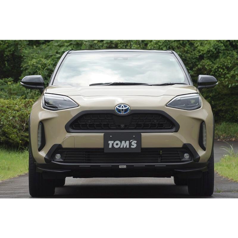 ヤリスクロス　　TOM'S トムス　グリルガーニッシュ ヤリスクロス用フロントグリルガーニッシュ TOM'S(トムス)エアロ