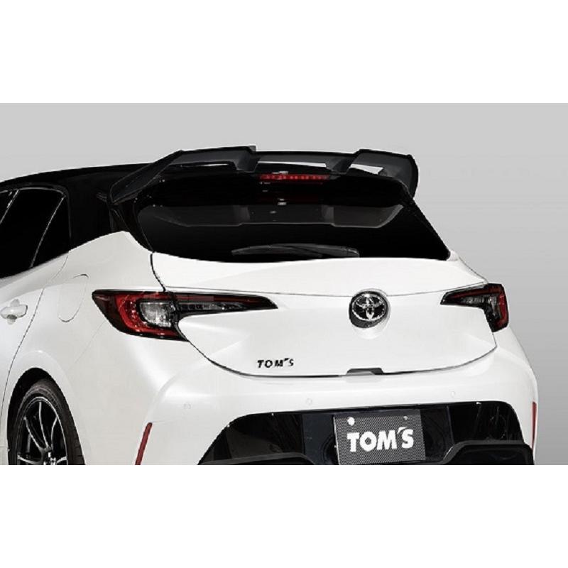TOM'S（トムス） カローラスポーツリヤルーフスポイラー 22#系ブラック
