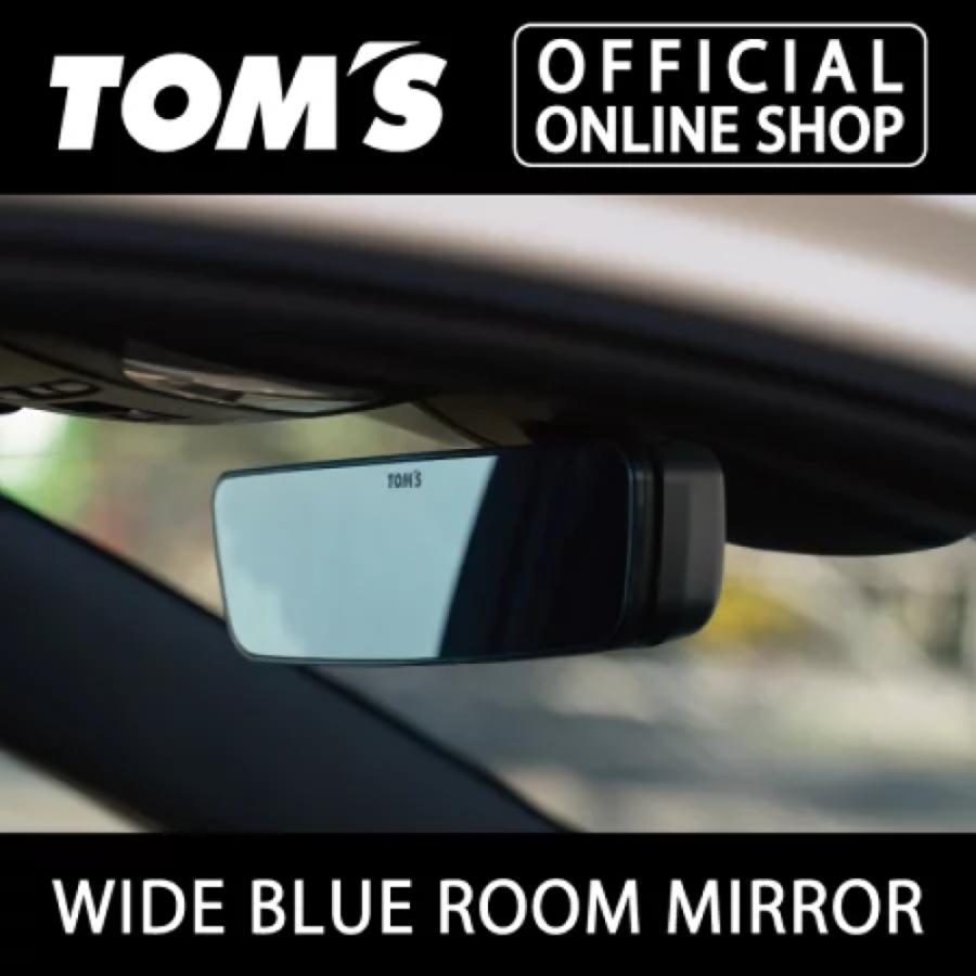 TOM'S ルームミラー　87810-TS001 TOM'S（トムス） ワイドブルールームミラー タイプ1 カー用品 カスタム