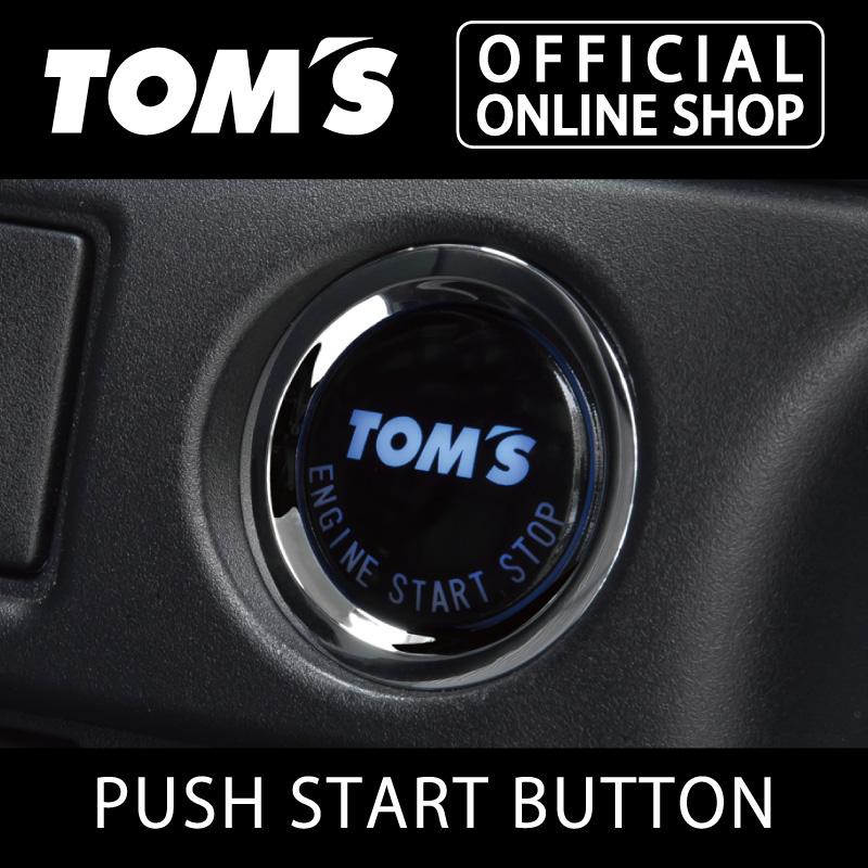 プリウスα TOM’Sスタートスイッチボタン TOM'S（トムス） プッシュスタートボタンタイプ2 車用品 カー用品
