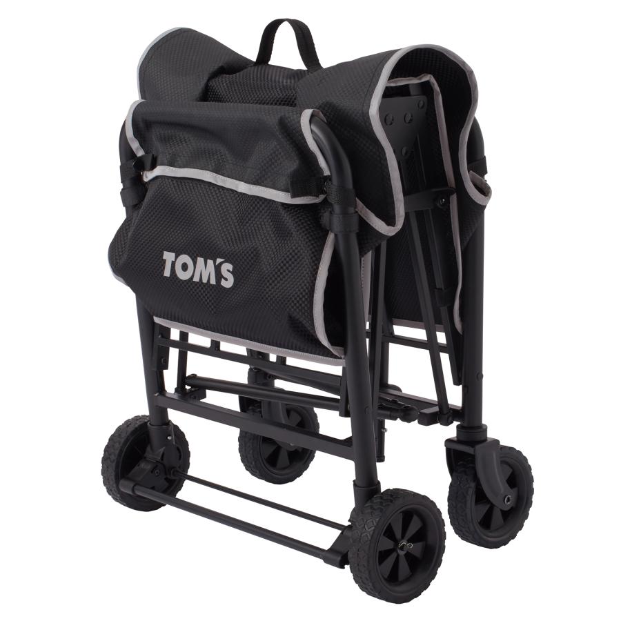 TOM'S（トムス） キャリーカート 座れる 折りたたみ 大容量 軽量